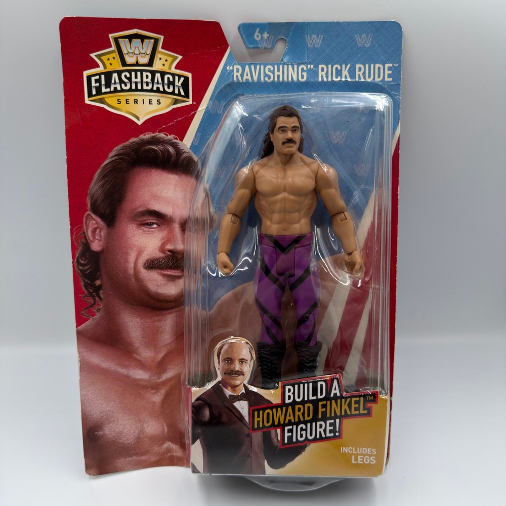 WWE Flashback Series Ravishing Rick Rude Action‎ Figure Mattel Basic NEW SEALED